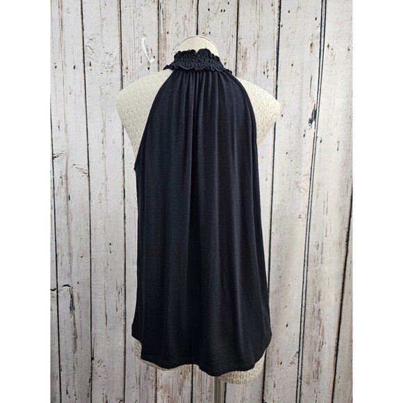 KIM & CAMI Mock Neck V-Neck Jersey Knit Blouse Shirt Tank Top Women's M EUC - Picture 5 of 9